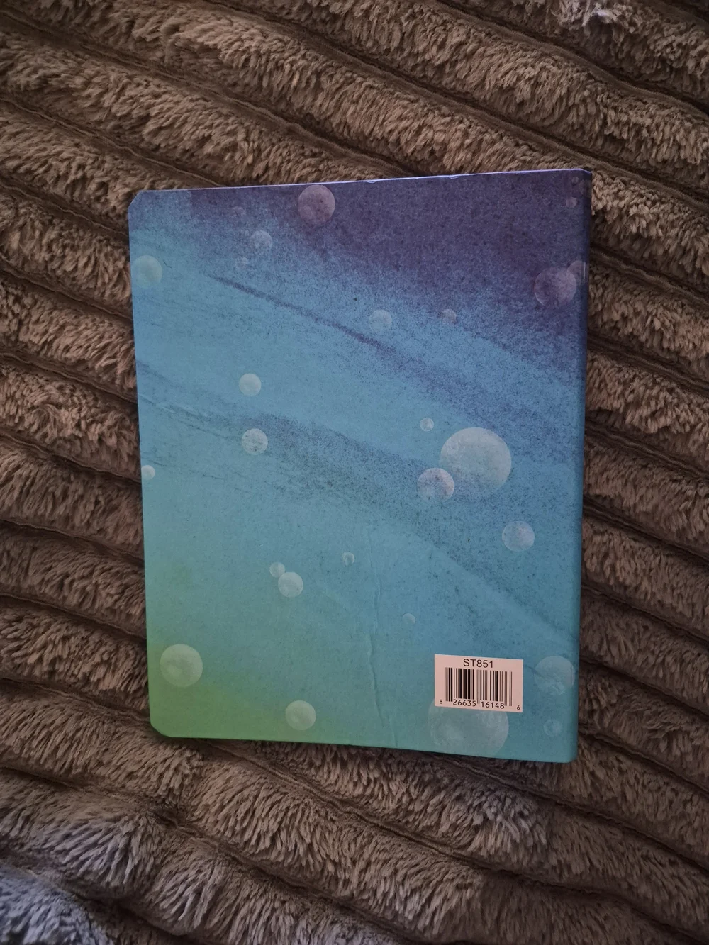 Pink Mermaid Illustration Binder
